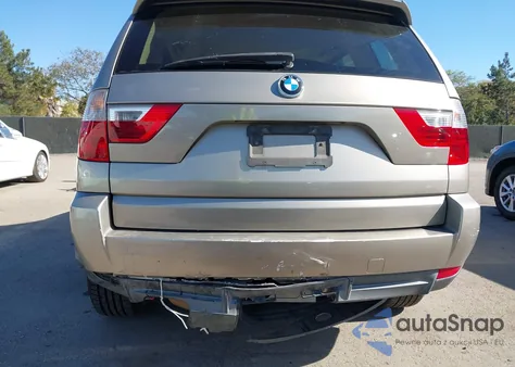 2007 BMW X3 3.0Si z USA, uszkodzony, nr VIN WBXPC93447WF28565